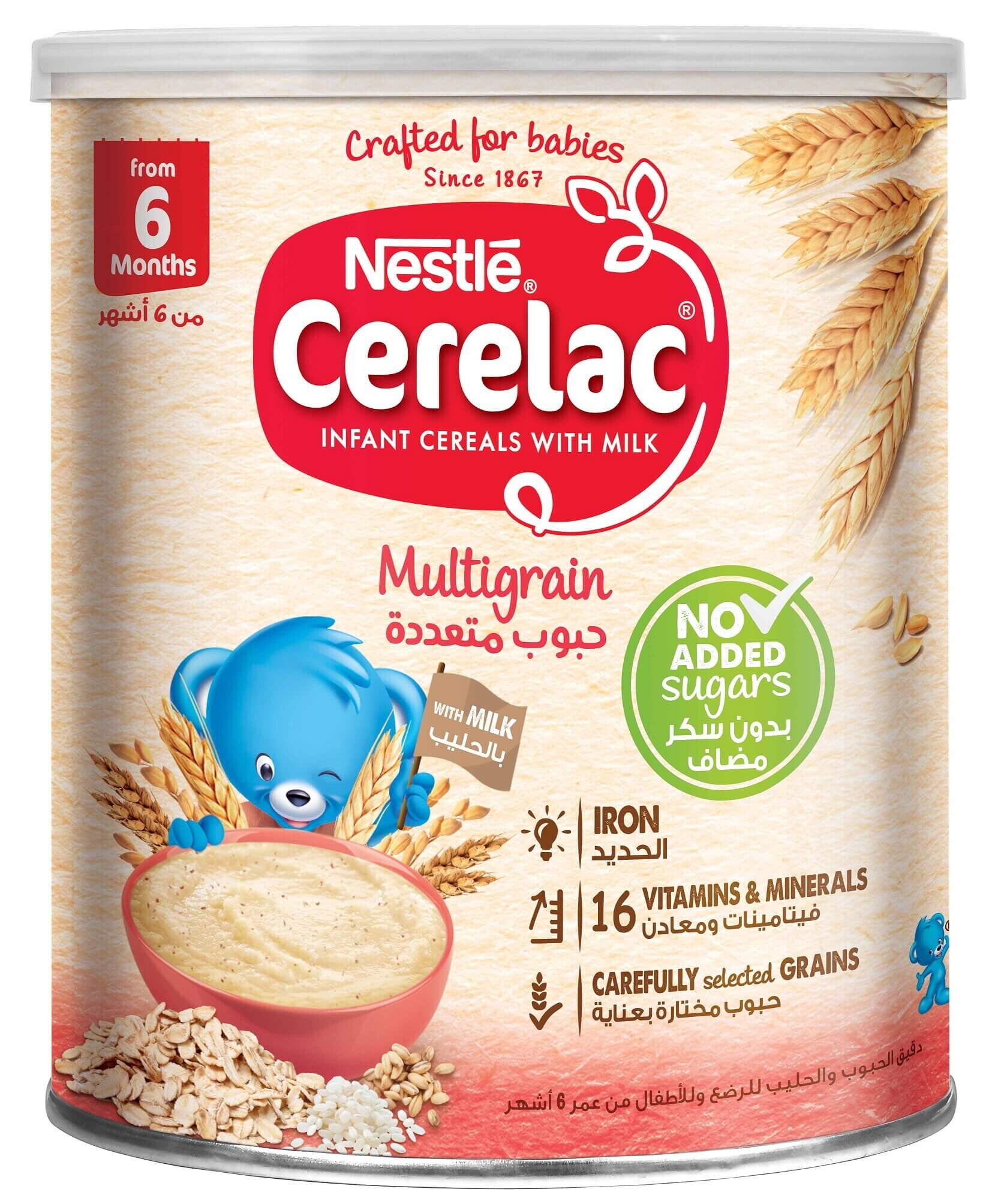  Cerelac® Infant Cereal No added sugars - Multigrain