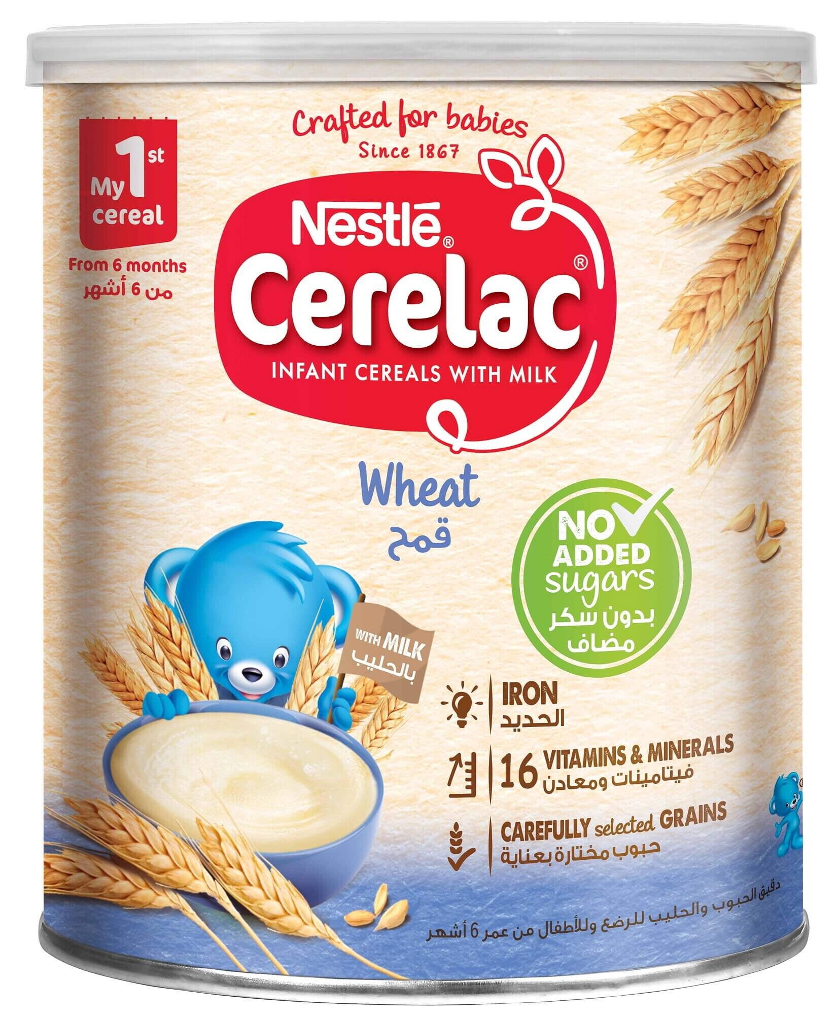  Cerelac® Infant Cereal No added sugars - Wheat