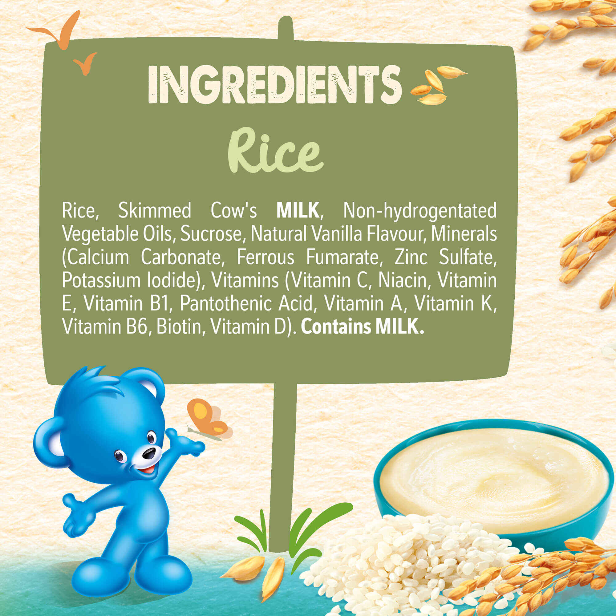 Nestle® Cerelac® Infant Cereal - Rice 400g Tin