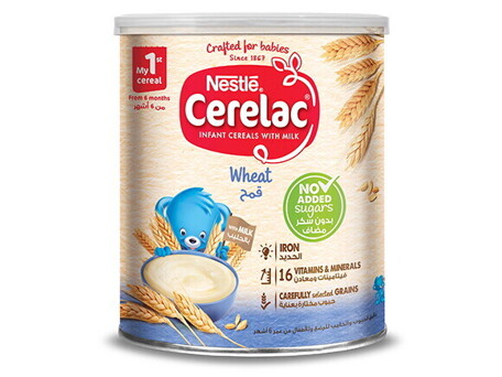  Cerelac® Infant Cereal No added sugars - Wheat