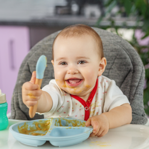 Tiny Hands, Big Skills: Supporting Self-Feeding Before Baby’s First Birthday 