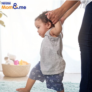 How to safely encourage walking in infants?