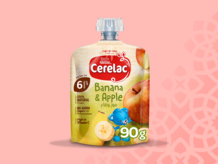 Nestlé® CERELAC® Puree – Banana & Apple 90g 