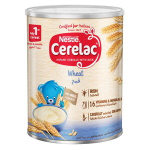 Nestle® Cerelac® Infant Cereal - Wheat 1kg Tin Nestle® Cerelac® Infant Cereal - Wheat 1kg Tin