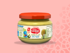 Nestle Cerelac Babyfood Vegetable Puree Jar Zucchini No Added Sugars and Preservatives 80Gm (6m+)