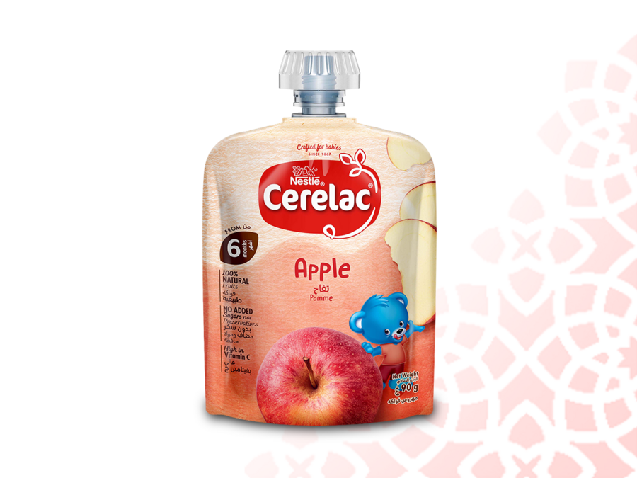 Nestlé® CERELAC ® Puree – Apple -Front